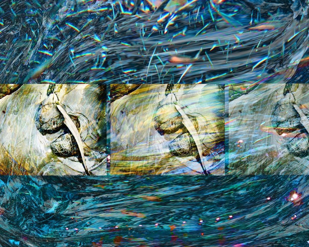 Oceanic Mixing: digital painting by Susan Harman